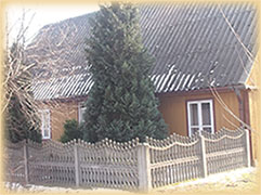 Budynek, w którym znajdowała się biblioteka