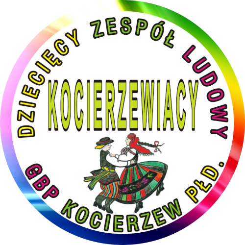 logo okolicznościowe Dziecięcego Zespołu Ludowego Kocierzewiacy